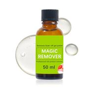 Gel Nail Remover - 50ml Professional Acrylic Nail Remover | Fast Acting Soak Off UV Gel Remover | No Soaking or Wrapping Required, Gentle, Non-Harmful Formula For The