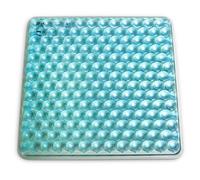 Gel Ovations Dimensional Gel Plus Pad | Flexible Pressure Relief Cushion | Unique Cellular Design For Comfort | Low Profile Seat Cushions for Elderly | Fits Any Seat | 18x18”(460 x 460mm)