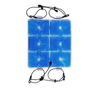 Gel Pack - Soft Ice Packs | Reusable Gel Ice Packs | Adjustable Cold Pad Cooling Liners for Daily Sports Commute Home Travel Workplace Student Hot Weather Picnic | Cooling Pad Cold Pack Gel Ice Liner