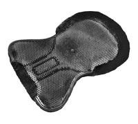 Gel Pad with Synthetic Fur - Black