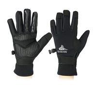 Gel Padded Thermal Gloves (1 Pair) with Wrist Straps, for Ice Figure Skating Skiing Snowboarding Winter Sports, Water Resistance Warm Flexible, Kids Adults Men & Women (X-Large)