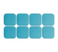 EM59 Electrode Replacement Set, Suitable for the Beurer EM59 Digital TENS/EMS Device with Heat, Pack of 8 45x45 mm Gel