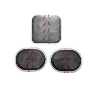 Gel Pads Replacement Unit Set For Abdominal Abs Toner Core Abs Workout Belt PU[ Black