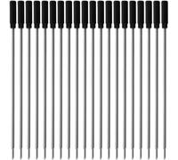 Gel Pen Refills 20pcs 1mm Medium Tip Pp Black Replacement