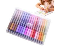 Gel Pens | 24 Shades Fine Tip for Coloring and Drawing | Erasable Fine Tip Gel Pens | For Home, Classroom, College Room, Office, Birthday Party, Kids, Teacher and Student