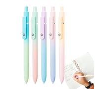 Gel Pens - Fine Tip Gel Pens | Star Traveler Ink Pen, 0.5mm Fine Tip, Quick Drying Writing Instrument, Accent Soft Grip Design for Office, School Journaling, Comfortable Long Gesch