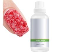 Gel Polish Remover, Acrylic Nail Cleaner, 60ml Manicure Care & Travels Friendly Design, Cleansing Accessories for Wife, Mom, Women, Girls, Beginners, Professional Salon, Pedicure, Travel, and Home Use