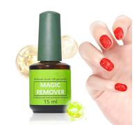 Gel Polish Remover for Nails - Dissolving Gel Nail Polish Remover | 15ml Fast Acting Manicure Tool for Women Girls Decorators Beauty Salon Professional