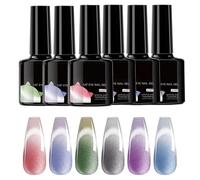 Gel Polish - Temperature Color Changing Gel Polish - Magnetic Manicure Art Easy Application Cosmetics for Beginners Professionals Wedding Commuting