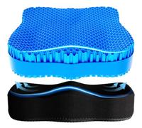 Gel Seat Cushion for Office Chair 3.54in Thick Ergonomic Gel Chair Cushion Seat Pad for Long Sitting Relieve Sciatica Back,Pressure Sore Ulcer Pain,Seat Cushion for Wheelchair Office Chairs Car Seats