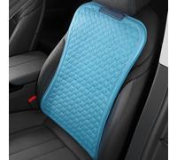 Gel Seat Cushion for Suzuki Vitara, Cooling Car Chair Cushion Comfortable Back Support Anti-Slip Orthopaedic Ergonomic Cushions,Blue/Single piece backrest
