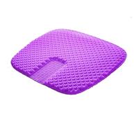 Gel Seat Cushion For VW Tiguan Allspace Life Elegance R Line 2017-2025, Soft Sitter Honeycomb Cushions Cooling Breathable Ergonomic Support Pad for Office Chair Wheelchair,Purple-46 * 43cm