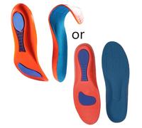 Gel Shoe Insoles for Plantar Flat Feet Work Massaging Running Breathable Arch Orthotics Inserts