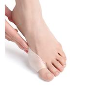 Gel Toe Bunion Separator Corrector, Sebs Hallux Valgus Lateral Bone Big Deformed Care Cover, Soft Protectors Straightener,Bunion Pad & Separates,Relief Pain Improve Varus Divider(1 Pair)