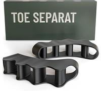 Gel Toe Spacers for Bunion Relief & Hallux Valgus Hammer Toe Straightener, Corrector & Foot Alignment Separators for Women & Men