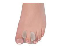 Gel Toe Spreaders Pressure Relief from Friction Toe Pain Realign and Prevent Toes from Turning Inwards Aids Pain from Bunions, Overlapping, Toe Drift and Nail Issues Latex Free Medium Pk of 4