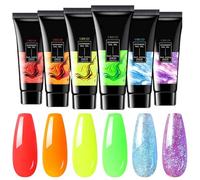 Gel Top Coat for Nails | Women's Gel Top Coat for Nails with UV Lamp, Light in the Dark for Travel Business School Home