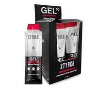 Styrkr Gel50 Dual-Carb Energy Gel - Box of 12 - Mild Berry
