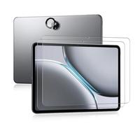 Gelaasso Tempered Glass for OnePlus Pad 2 - Set of 2 + 1 Pieces with Screen Protector and Camera Glass - 9H Hardness, Transparent