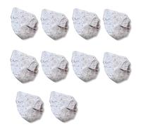 GeLaozee 10PCS Andesite Igneous Rock Specimens - Authentic Volcanic Rock for Geology Collection & Teaching