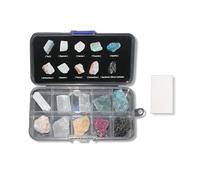 GeLaozee Mohs Hardness Test Kit with 10 Rocks & Porcelain Streak Plate - Complete Geology Mineral Testing Kit for Rock Identification