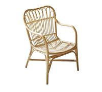 GELASIGE Office Chair Japanese Simple Dining Chair Modern Scandinavian Dining Room Natural Real Rattan Chair Hand-Woven Rattan Chair Home Office Desk Chairs