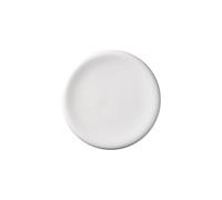 GELASIGE Plates 10-inch White Ceramic Creative Cold Appetizer Hotel Kitchen Restaurant Round Plate Club Special Tableware Dinnerware Plates(12 in)