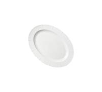 GELASIGE Plates 12-inch Hotel Kitchen Tableware White Porcelain Lace Plate with Different Patterns Deep Bowl Club Restaurant Creative Dish Special Cold Dinnerware Plates(14 in)