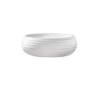 GELASIGE Plates 8-inch Ceramic Appetizer Pasta White Home Hotel Creative Special-Shaped Tableware Cold Dish Western Food Dinnerware Plates(10 in)