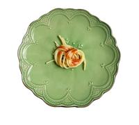 GELASIGE Plates Plates Cutlery Retro American Style Dinner Plates Table Decoration Dinner Plates Dinnerware Plates(5PCS)