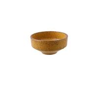 GELASIGE Plates Rice Bowl Creative Ceramic Soup Bowl Matt Retro Solid Color Restaurant Tableware Bowl Dinnerware Plates(C)