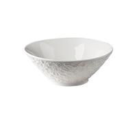 GELASIGE Plates Solid Color Stone Patterned Ceramic Bowl Pasta Bowl Thick Soup Bowl Salad Bowls Dessert Bowls Restaurant Tableware Dinnerware Plates(A,L)