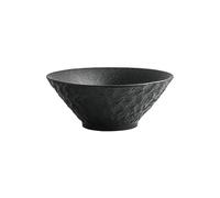 GELASIGE Plates Solid Color Stone Patterned Ceramic Bowl Pasta Bowl Thick Soup Bowl Salad Bowls Dessert Bowls Restaurant Tableware Dinnerware Plates(C,M)