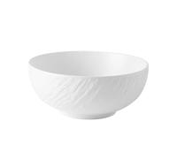 GELASIGE Plates Stone Patterned Ceramic Bowl Large Capacity Soup Bowl Ramen Bowl Noodles Bowls Fruit Salad Bowls Restaurant Tableware Dinnerware Plates(A 8inch(White))