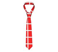 GELATU Denmark Danish Flag Silk Ties â€“ Versatile Neck and Bow Ties with Distinct Styles, for Formal, Casual, Wedding Occasions and More, Black, One Size