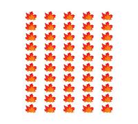Gelb&Schwarz Decorative Artificial Flowers Autumn Leaves Art For Weddings Maple Scrapbooking Leaves Parties Decorations 50PCS Artificial Autumn Artificial flowers Bridal Bouquet