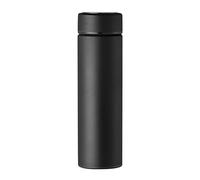 Gelb&Schwarz Insulated Water Bottle Kettle Flask LCD Display Screen Steel Vacuum Temperature Stainless Smart Glass&Bottle Microwaveable Coffee Mug (Black, One Size)