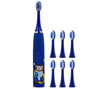 Gelb&Schwarz Kids Electric Toothbrush, ABS One Charge for 45 Days, Blue, Electric, AC adapter, TOOTHBRUSH, Toothbrush, Rechargeable, Unisex-Kids
