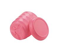 Gelb&Schwarz Plant Plastic Pot Home Flower Decor Mini Colourful Succulent Flowerpot Office Patio & Garden Flower Pot Molds Silicone for Concrete (pink, One Size)