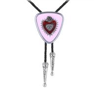 GelConnie Bolo Tie for Men Western Cowboy Necklace Gold Moth Bolero Opal Necktie Butterfly Bolo Tie Necklace for Women