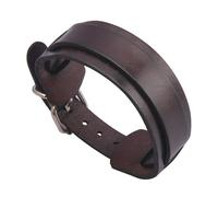 GelConnie Leather Cuff Bracelet Punk Braided Bracelets Rock Leather Wristbands Faux Mens Leather Bracelet Gothic Viking Bangle Adjustable Wrap Bracelet for Women,Men, 11 inches or 19cm, Leather, no