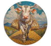 Geld And Wealth Stier mit Schmuck,1000pcs (67.5x67.5cm),DIY-Puzzle Für Erwachsene