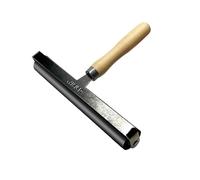 GELELF Smooth Peeling Brayer Roller - Wood Hand Rubber Rollers Ink Roller Tape Roller Brayer Roller for Gel Plate Gluing Taping Block Printmaking Stamping Scrapbooks (#8: 8 Inch (20CM))