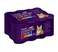 Gelert Country Choice Adult Cat Variety in Jelly Cat Food 12 x 400g