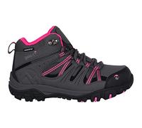 Gelert Kids Horizon Mid Waterproof Childrens Walking Boots Charcoal/Pink C10 (28)