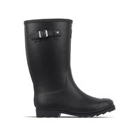 Gelert Womens Fur Welly Boot Wellington Black 3 UK