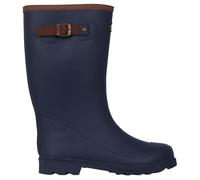 Gelert Womens Fur Welly Boot Wellington Navy 4 (37)