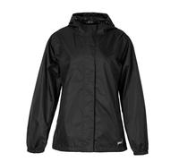 Gelert Womens Packaway Waterproof Jacket Coat Top Breathable Lightweight Hooded Black 14 (L)