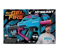 Nerf Pro Gelfire X MrBeast Blaster, 1600 Gelfire Rounds, 300 Round Hopper, Rechargeable Battery, Eyewear