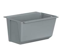 Geli Easy Planter for Euro Pallets Plant Pot Light Grey Flower / Plant Pot (18 x 14 cm).